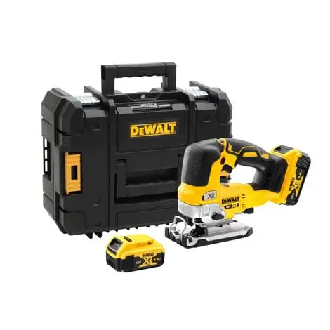 Scie Sauteuse DEWALT 18V XR 5Ah + 2 Batteries + Chargeur - DCS334P2 1 Scie Sauteuse DEWALT 18V XR 5Ah + 2 Batteries + Chargeur - DCS334P2