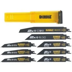 Coffret De 8 Lames 2X Long Life DEWALT - DT2443L-QZ