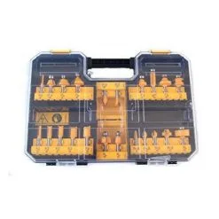 Coffret De 22 Fraises Pour Défonceuse DEWALT - DT90017-QZ