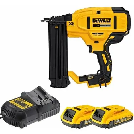 Cloueur De Finition 18V 2.0Ah DEWALT - 2 Batteries + Chargeur + Coffret - DCN680D2 -DEWALT Soldes Boutique 15326901 1