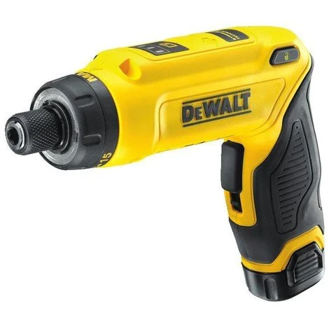 Tournevis Sans Fil Gyroscopique 7.2V DEWALT Avec 2 Batteries 7.2V 1Ah Li-Ion - DCF680G2 1 Tournevis Sans Fil Gyroscopique 7.2V DEWALT Avec 2 Batteries 7.2V 1Ah Li-Ion - DCF680G2