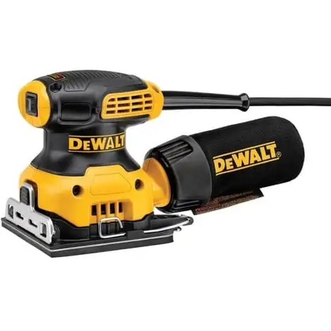 Ponceuse Vibrante De Finition DEWALT 230W 1/4 Feuille DWE6411 1 Ponceuse Vibrante De Finition DEWALT 230W 1/4 Feuille DWE6411