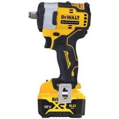 Boulonneuse 1/2 XR 12V DEWALT + Batterie 5Ah + Coffret Tstak - DCF901P1-QW -DEWALT Soldes Boutique 36529339 4
