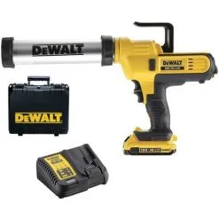 Pistolet à Mastic DEWALT XR 18V - 1 Batterie 2.0 Ah - Cartouche 300/400 Ml - DCE571D1-QW