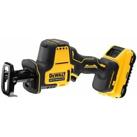 Scie Sabre Compacte XR 18V 4Ah Li-Ion Brushless DEWALT - DCS369M2-QW 1 Scie Sabre Compacte XR 18V 4Ah Li-Ion Brushless DEWALT - DCS369M2-QW