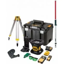 Niveau Laser Rotatif Double Pente XR 18V 2AH Li-Ion Faisceau Vert DEWALT - DCK379D1GND-QW