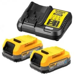Pack 2 Batteries Powerstack XR 18V 1.7Ah Li-Ion + Chargeur DEWALT - DCB115E2-QW -DEWALT Soldes Boutique 58593399 4