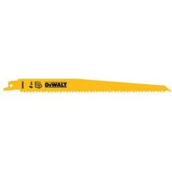 Lame Scie Sabre BIM Plungepoint DEWALT Pour Coupe Bois 228 Mm - DT2349-QZ