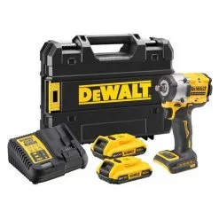 Boulonneuse à Chocs 1/2 XR 18V 2Ah Li-ion Brushless DEWALT Jonc De Sécurité - DCF921D2T-QW