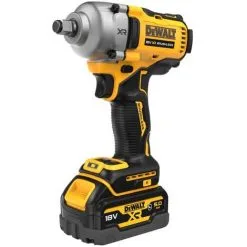Boulonneuse à Chocs 1/2 Compacte XR 18V 5.0Ah Li-ion Brushless DEWALT Jonc De Sécurité - DCF891P2G-QW