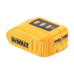 Adaptateur Et Chargeur DEWALT USB Compatible Batterie XR - DCB090